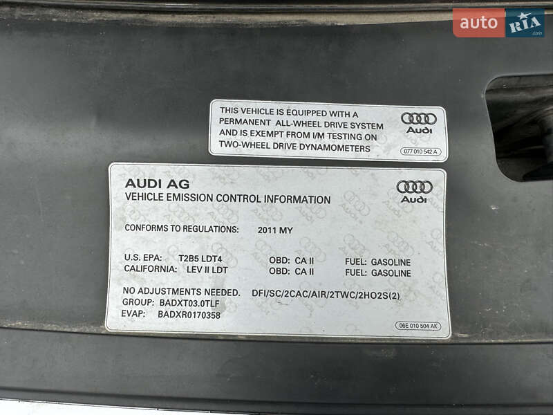 Внедорожник / Кроссовер Audi Q7 2011 в Луцке