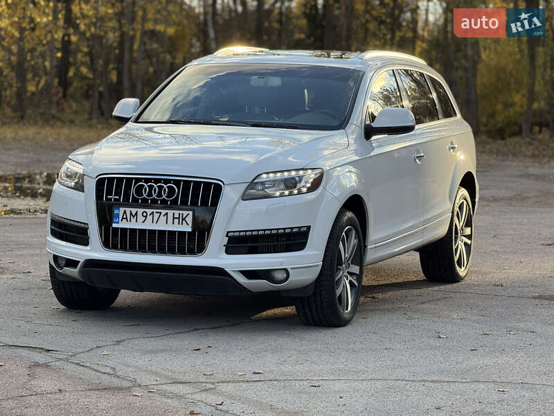 Внедорожник / Кроссовер Audi Q7 2012 в Житомире