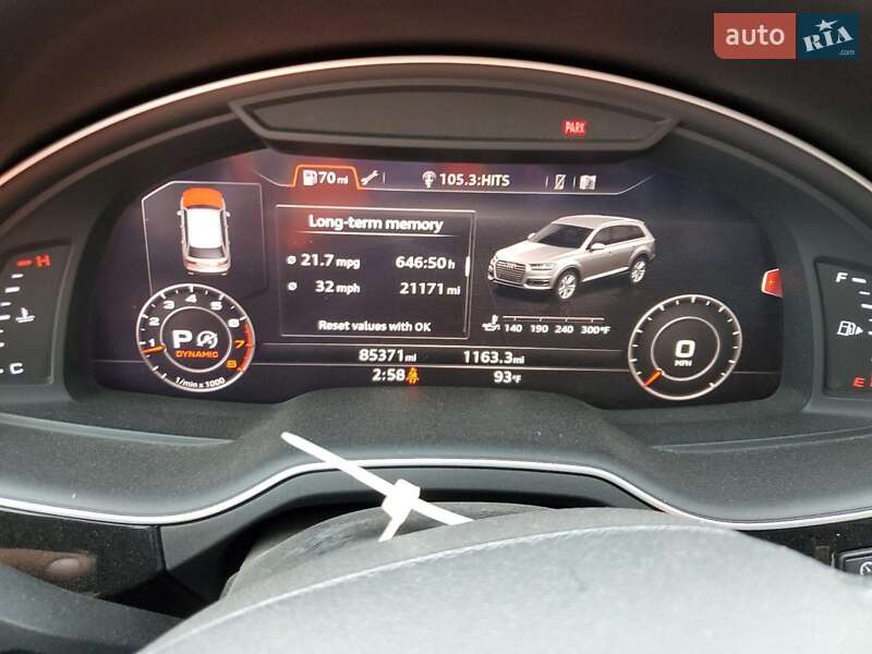 Внедорожник / Кроссовер Audi Q7 2017 в Киеве