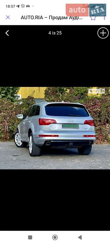 Внедорожник / Кроссовер Audi Q7 2014 в Голованевске фото 4 Внедорожник / Кроссовер Audi Q7 2014 в Голованевске