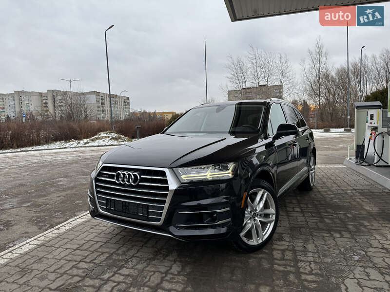 2018 Audi Q7, VIN WA1VAAF71JD040914:plate — фото 1 (autoria)