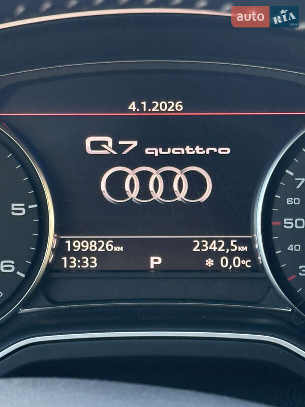 Внедорожник / Кроссовер Audi Q7 2017 в Куликове