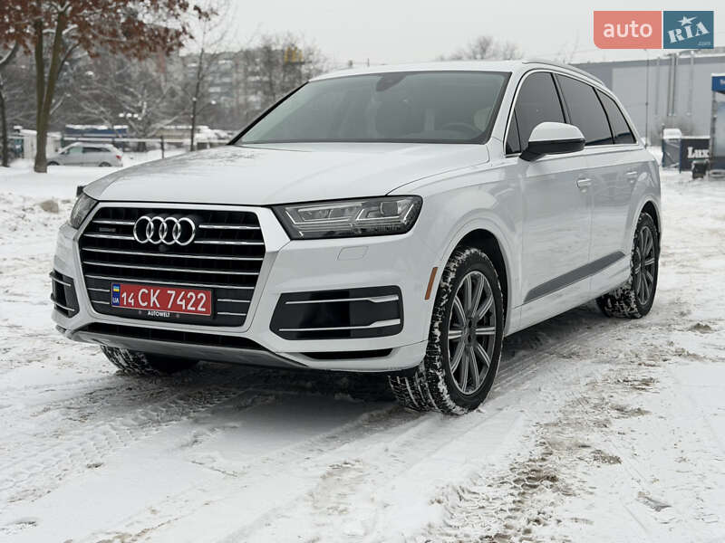 2018 Audi Q7, VIN WA1LAAF7XKD003000:plate — фото 1 (autoria)