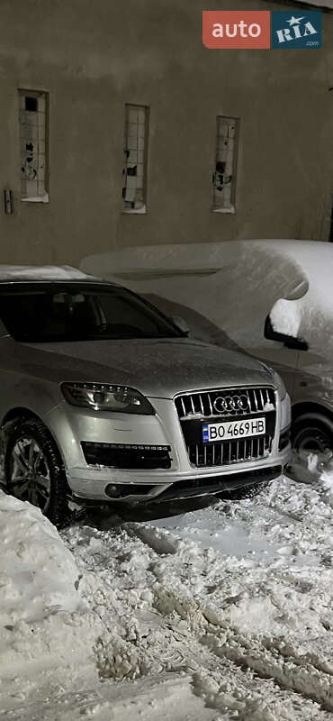2013 Audi Q7, VIN WA1VMAFE7ED002244:plate — фото 1 (autoria)