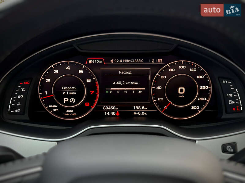 Внедорожник / Кроссовер Audi Q7 2018 в Киеве