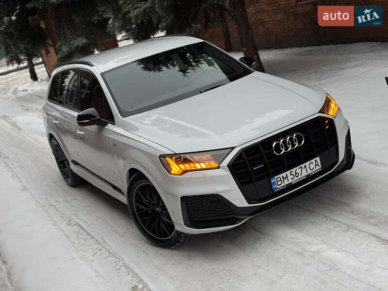 2020 Audi Q7, VIN WAUZZZ4M8MD003366:plate — фото 1 (autoria)