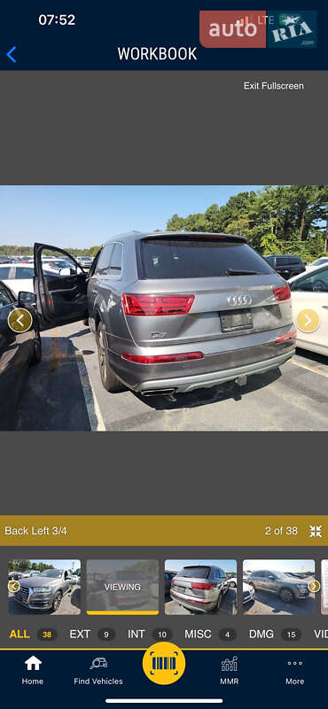 Внедорожник / Кроссовер Audi Q7 2017 в Львове