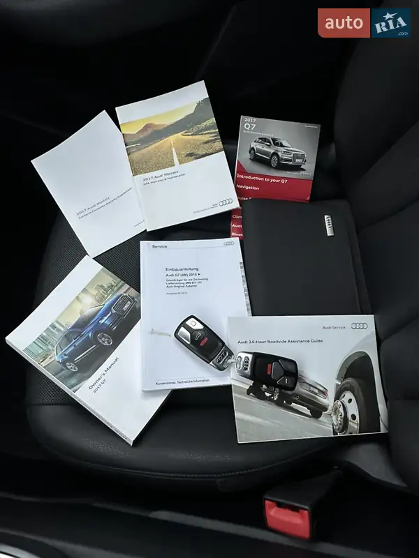 Внедорожник / Кроссовер Audi Q7 2017 в Сарнах документ