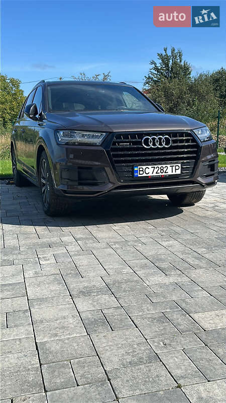 2017 Audi Q7, VIN WAUZZZ4M9JD017921:plate — фото 1 (autoria)