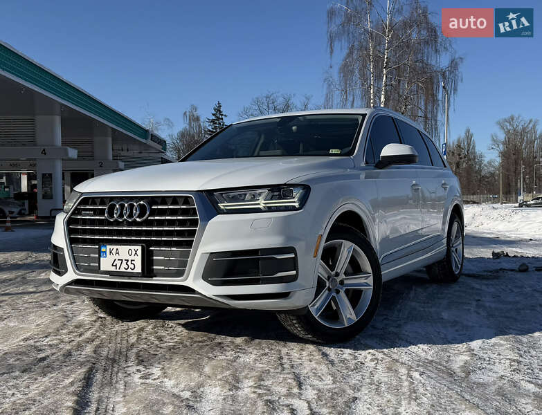 2019 Audi Q7, VIN WA1LHAF78KD037058:plate — фото 1 (autoria)