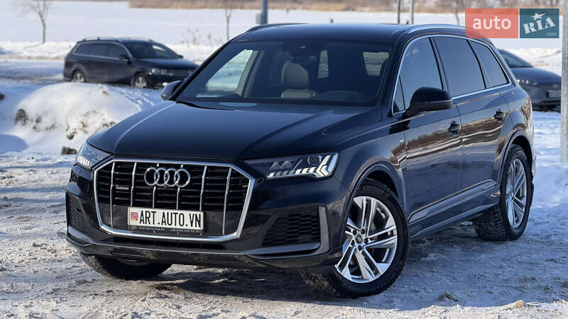2020 Audi Q7, VIN WAUZZZ4M7MD011703:plate — фото 1 (autoria)