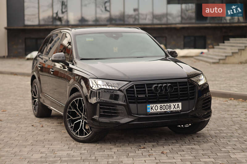 2020 Audi Q7, VIN WAUZZZ4M3MD007468:plate — фото 1 (autoria)