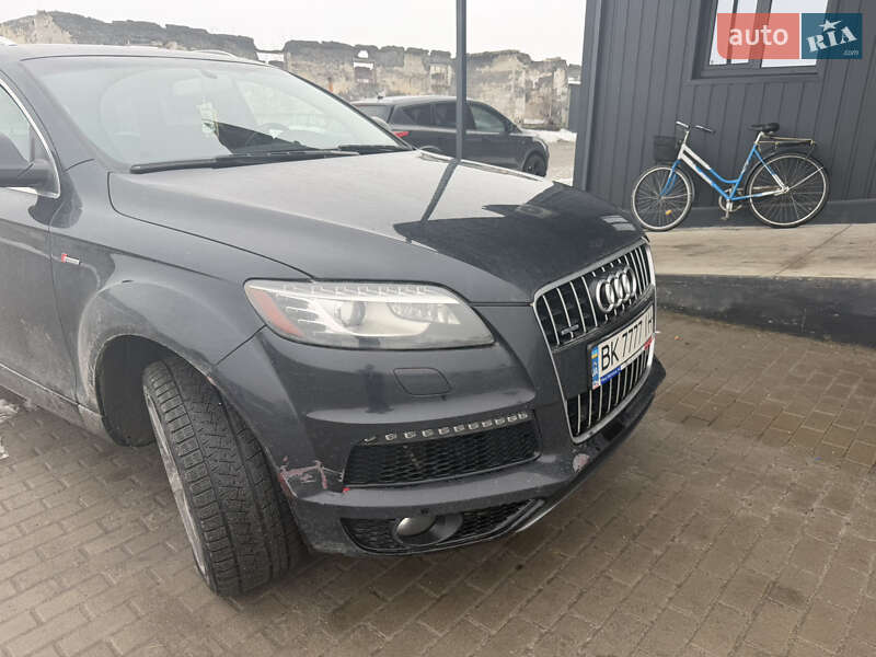 2014 Audi Q7 Prestig, VIN WA1DGAFEXED003536:plate — фото 1 (autoria)