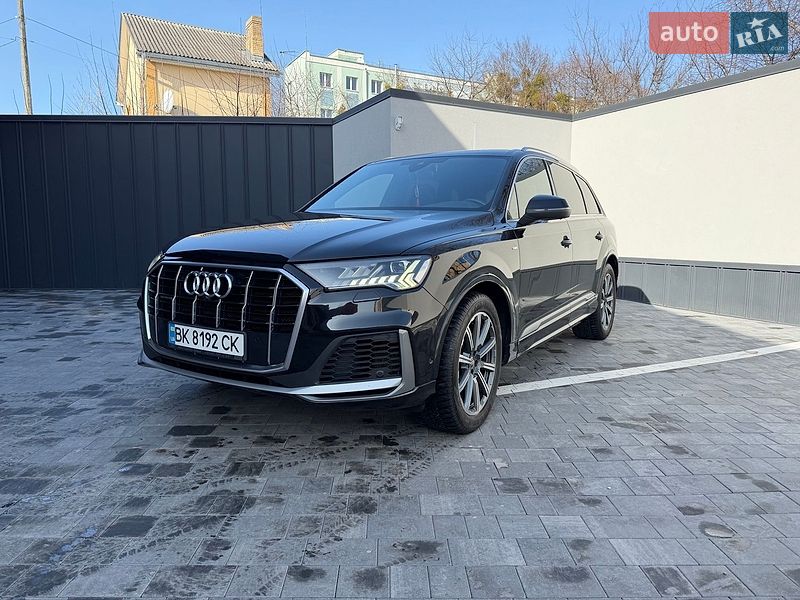 2020 Audi Q7, VIN WAUZZZ4M5MD004121:plate — фото 1 (autoria)