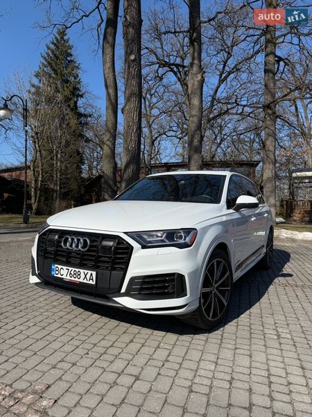2019 Audi Q7, VIN WA1LXAF75LD002241:plate — фото 1 (autoria)