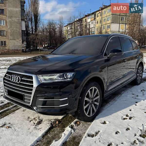2017 Audi Q7, VIN WA1AHAF75HD052195:plate — фото 1 (autoria)