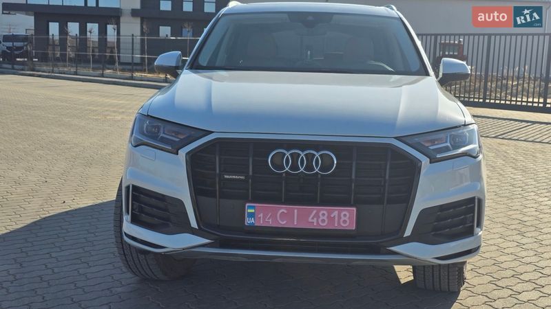 2021 Audi Q7, VIN WA1AJAF72MD028774:plate — фото 1 (autoria)