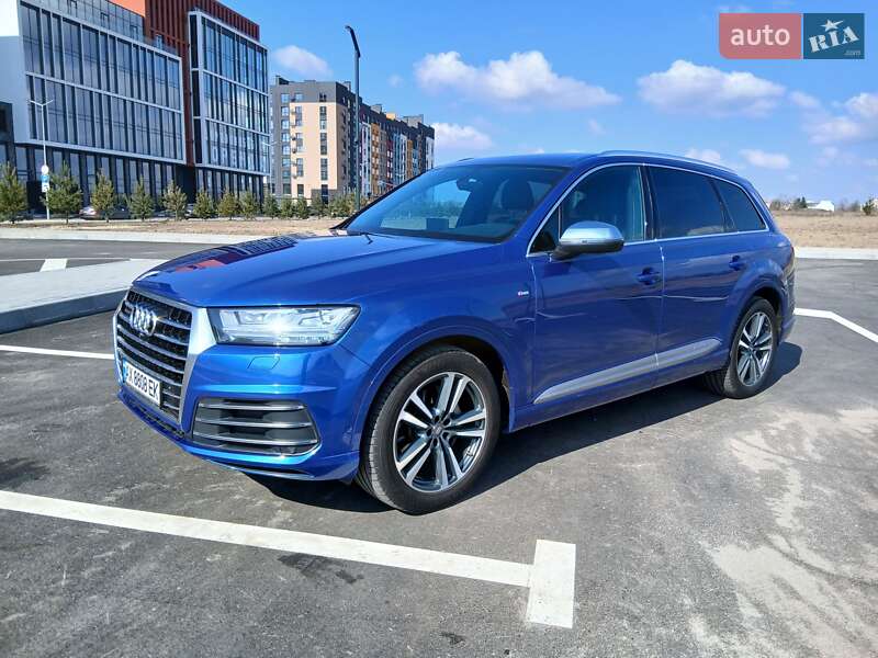 2017 Audi Q7, VIN WAUZZZ4M4HD056894:plate — фото 1 (autoria)