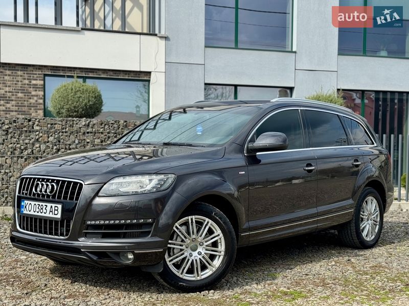 Внедорожник / Кроссовер Audi Q7 2012 в Ужгороде фото Внедорожник / Кроссовер Audi Q7 2012 в Ужгороде