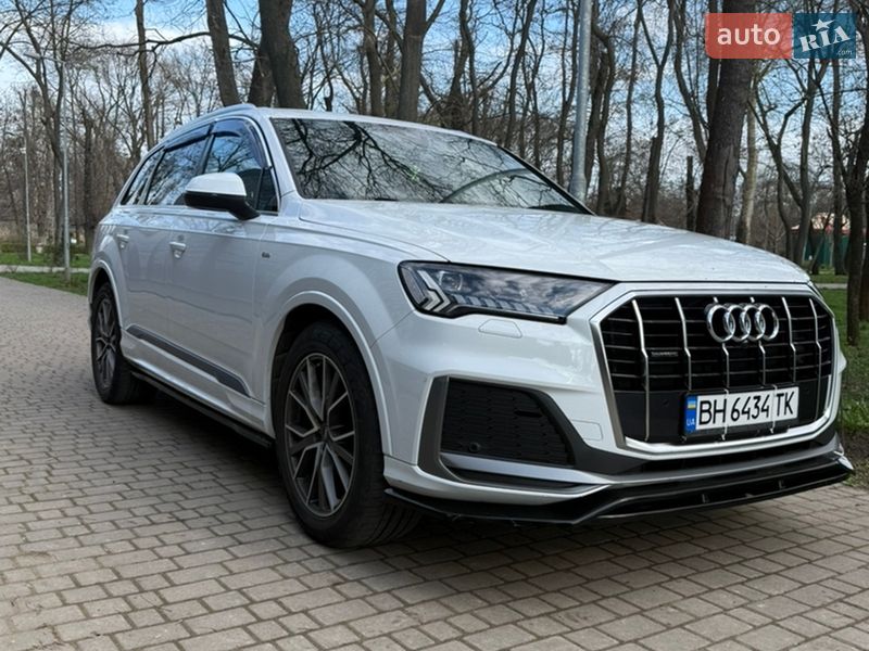 2021 Audi Q7, VIN WAUZZZ4MXMD033856:plate — фото 1 (autoria)