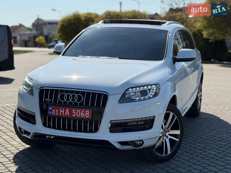 Позашляховик / Кросовер Audi Q7 2014 в Ужгороді