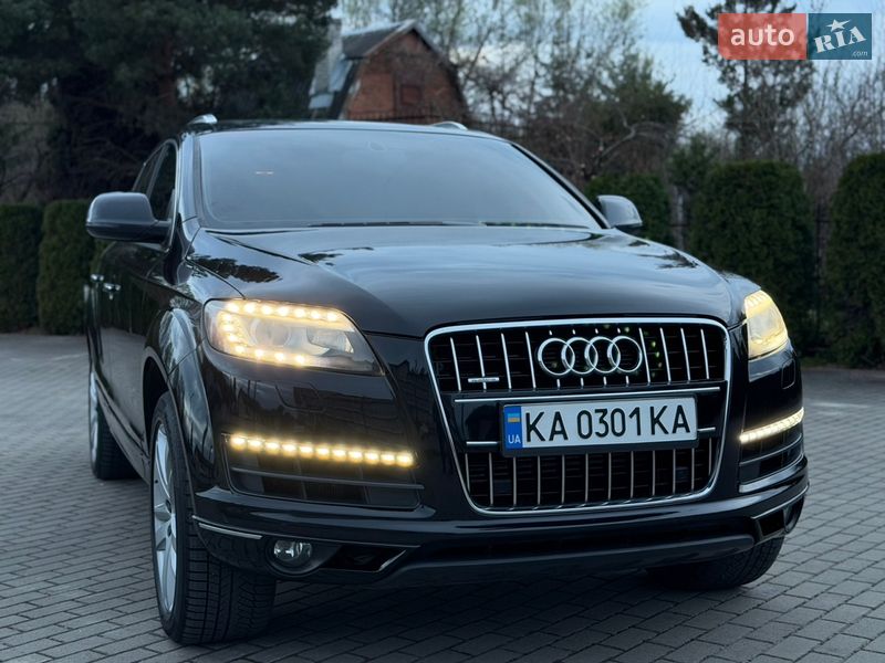 2014 Audi Q7, VIN WA1LGAFE2ED017927:plate — фото 1 (autoria)
