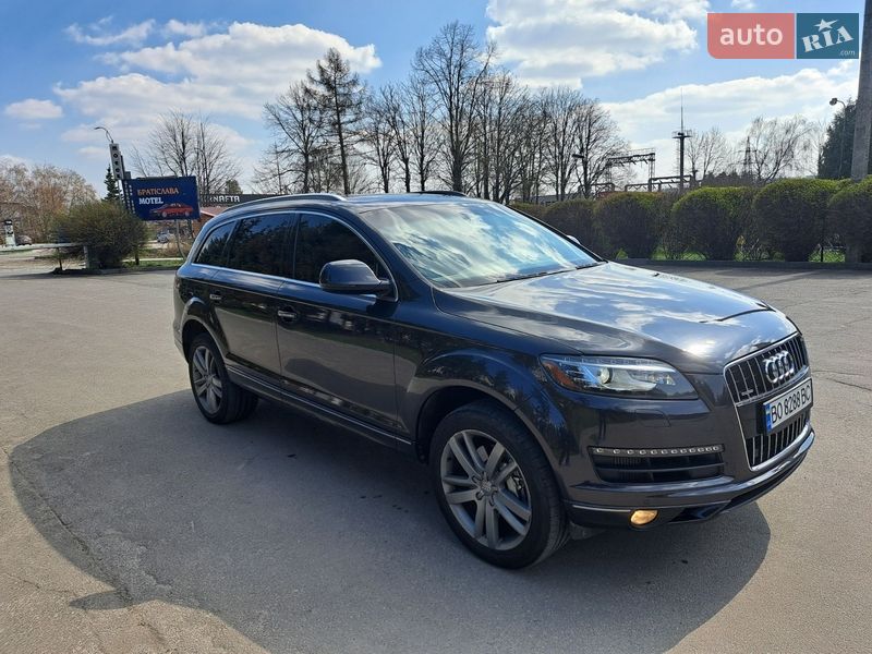 Внедорожник / Кроссовер Audi Q7 2012 в Тернополе