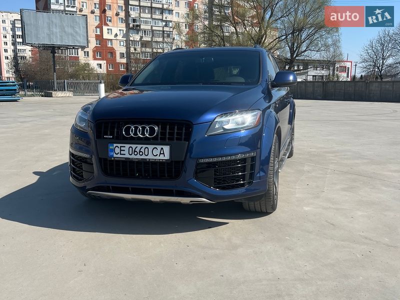Внедорожник / Кроссовер Audi Q7 2013 в Черновцах