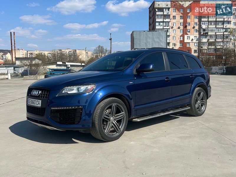 Внедорожник / Кроссовер Audi Q7 2013 в Черновцах
