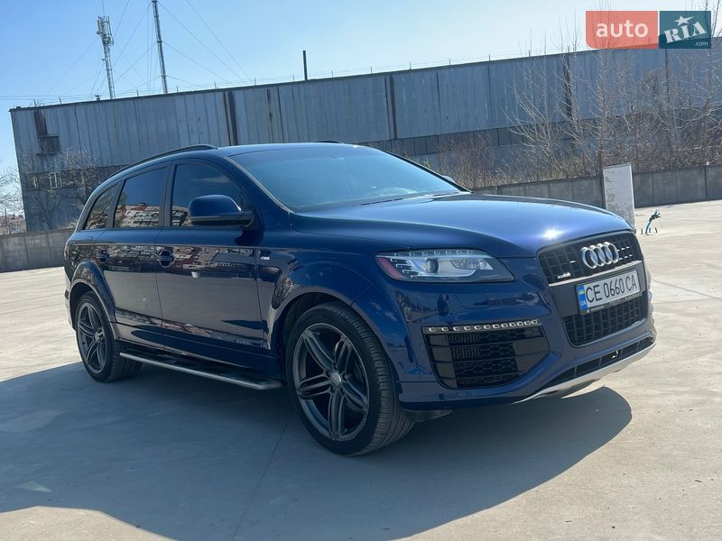 Внедорожник / Кроссовер Audi Q7 2013 в Черновцах