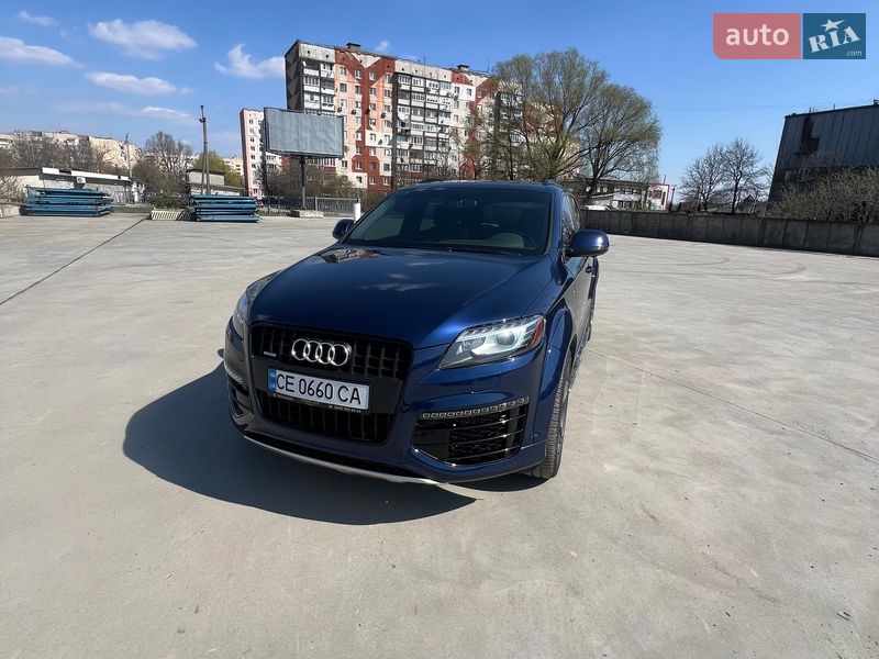 Внедорожник / Кроссовер Audi Q7 2013 в Черновцах