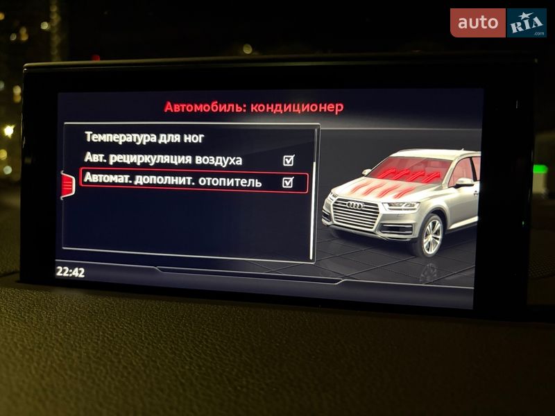 Внедорожник / Кроссовер Audi Q7 2016 в Киеве