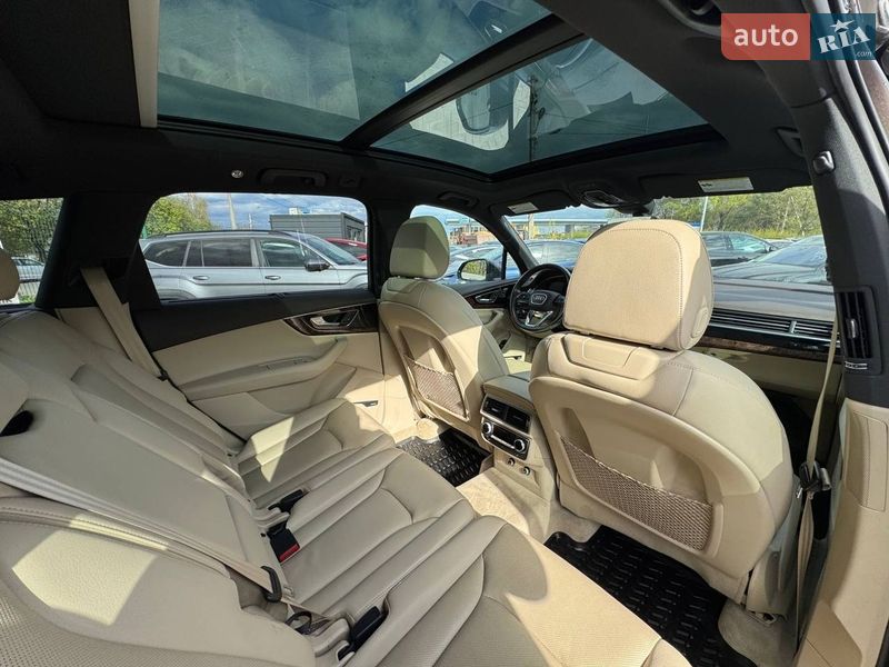 2018 Audi Q7, VIN WA1VABF77JD031009:plate — фото 1 (autoria)