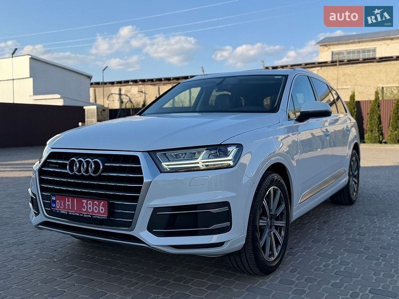 2018 Audi Q7, VIN WA1AAAF79KD001908:plate — фото 1 (autoria)