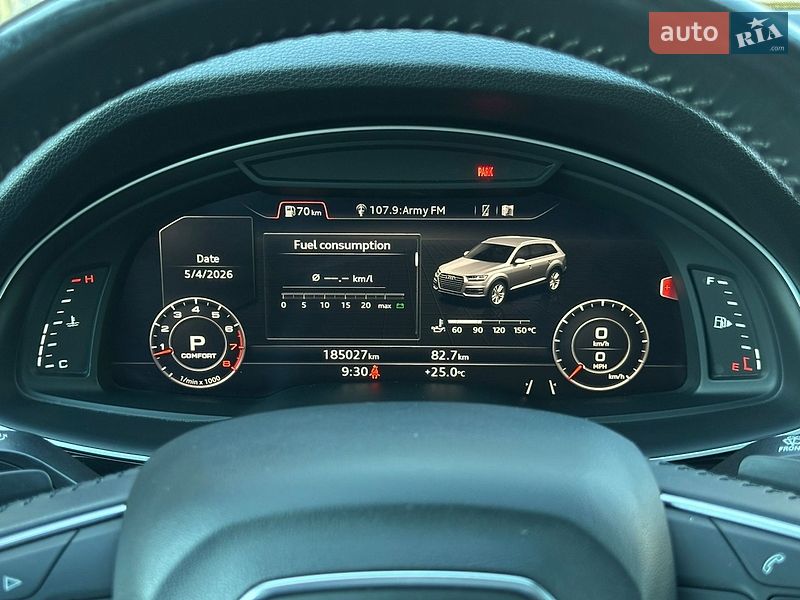 Внедорожник / Кроссовер Audi Q7 2017 в Сарнах