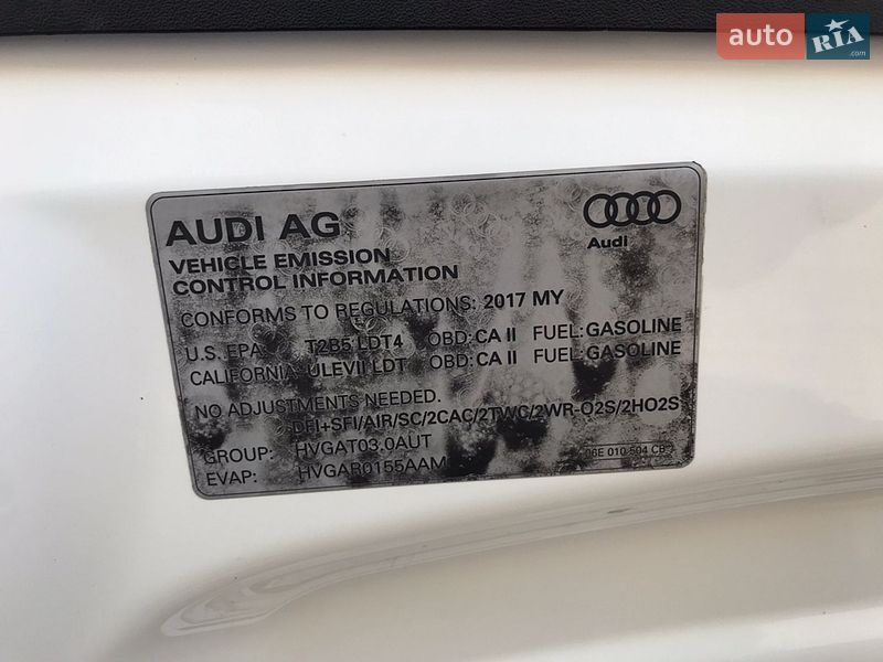 Внедорожник / Кроссовер Audi Q7 2017 в Сокале