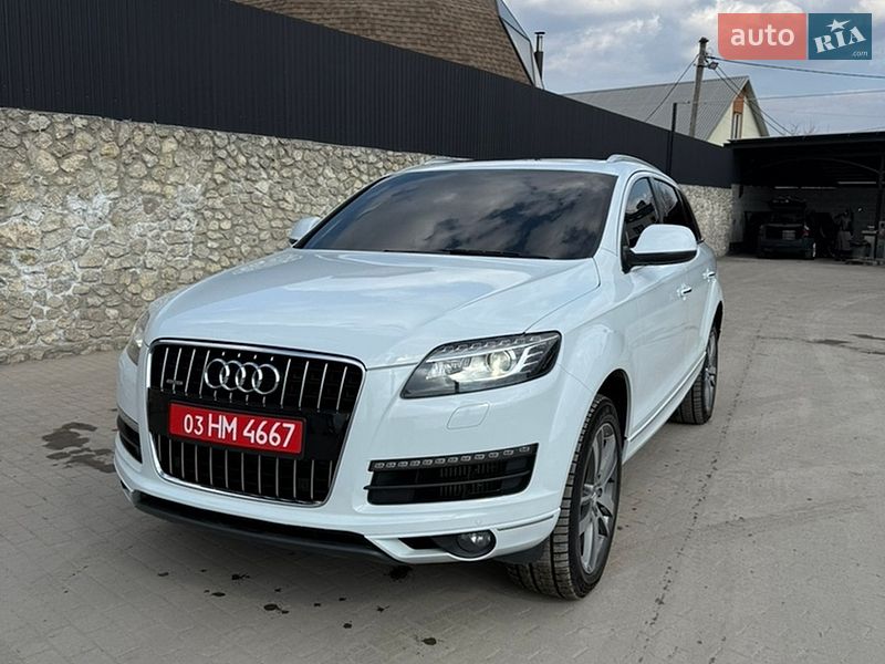 Внедорожник / Кроссовер Audi Q7 2013 в Тернополе