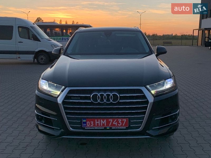 2018 Audi Q7, VIN WA1VAAF7XJD044184:plate — фото 1 (autoria)