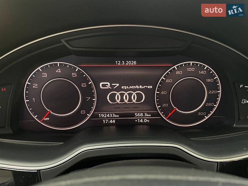 Внедорожник / Кроссовер Audi Q7 2017 в Киеве