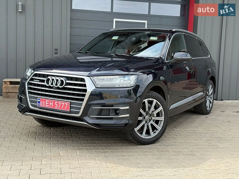 Внедорожник / Кроссовер Audi Q7 2017 в Ковеле
