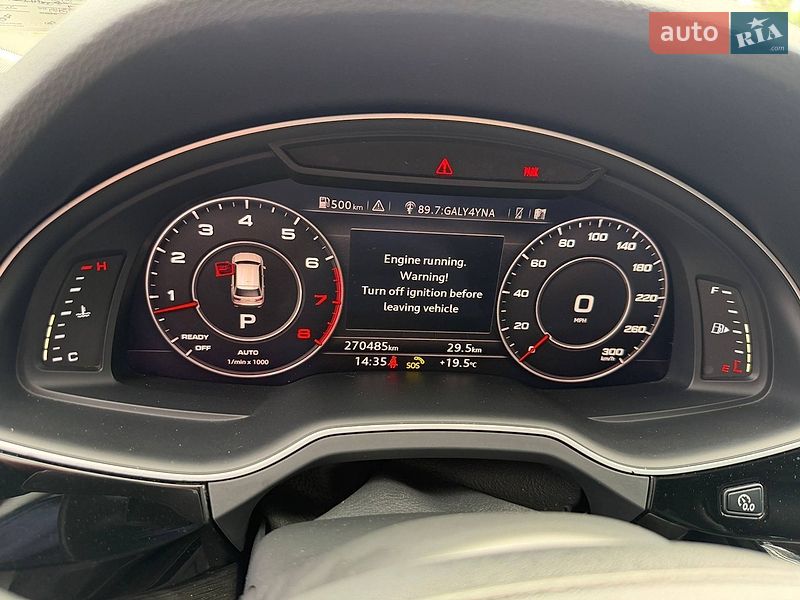 Внедорожник / Кроссовер Audi Q7 2016 в Львове