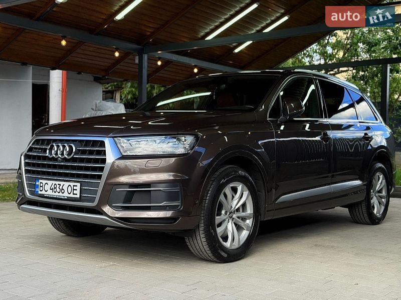 Внедорожник / Кроссовер Audi Q7 2017 в Львове