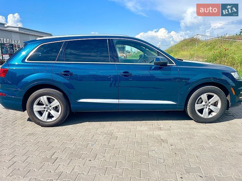 2017 Audi Q7, VIN WA1LHAF77JD024851:plate — фото 1 (autoria)