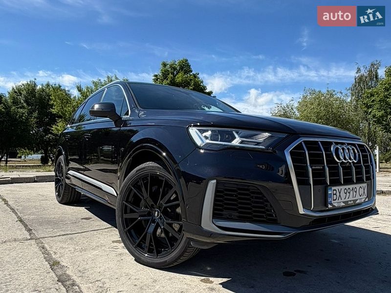 2020 Audi Q7, VIN WA1LJAF74LD011658:plate — фото 1 (autoria)