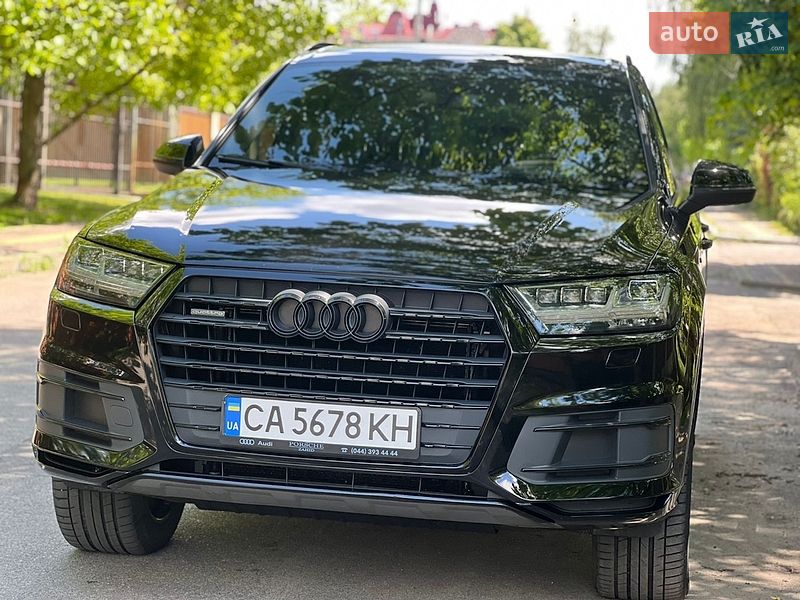 2017 Audi Q7, VIN WAUZZZ4M8JD010622:plate — фото 1 (autoria)