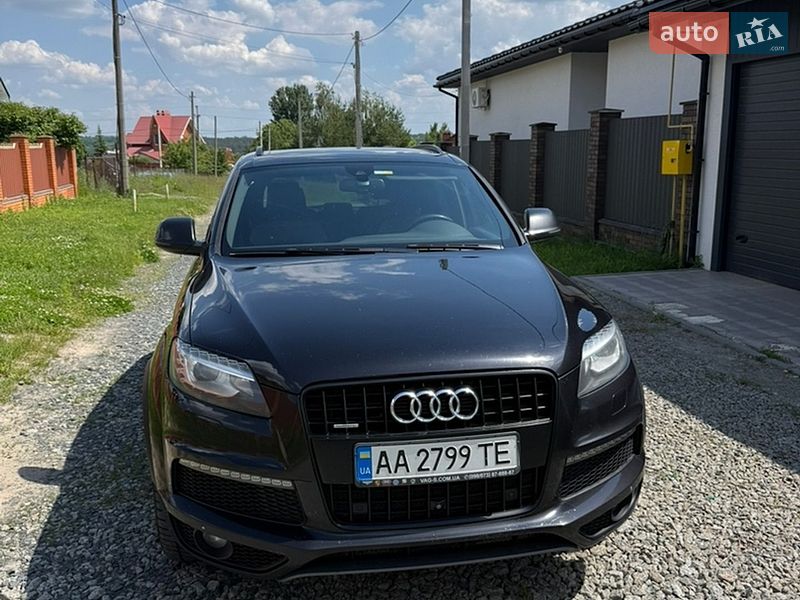 2013 Audi Q7, VIN WAUZZZ4L0ED015567:plate — фото 1 (autoria)