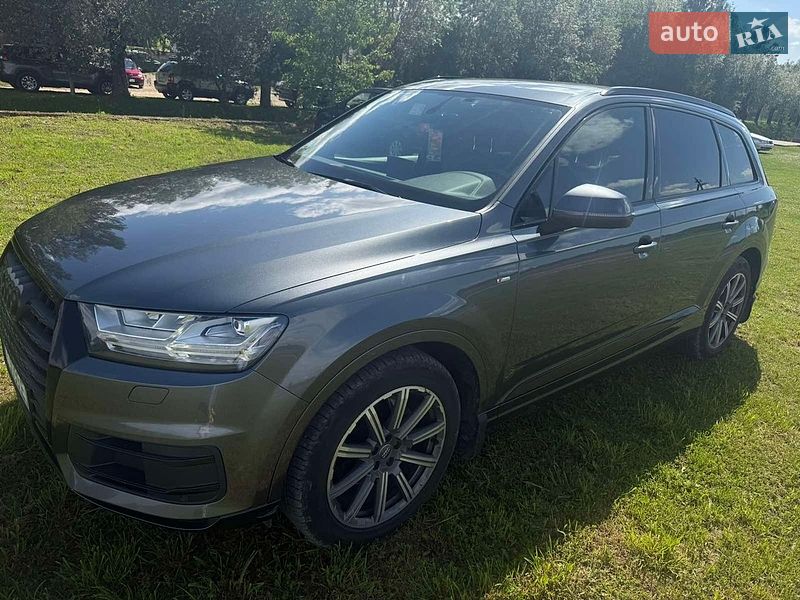 2017 Audi Q7, VIN WAUZZZ4M8HD049804:plate — фото 1 (autoria)