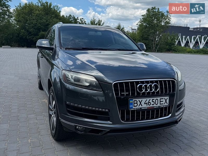 2013 Audi Q7, VIN WA1LMAFE4DD013093:plate — фото 1 (autoria)