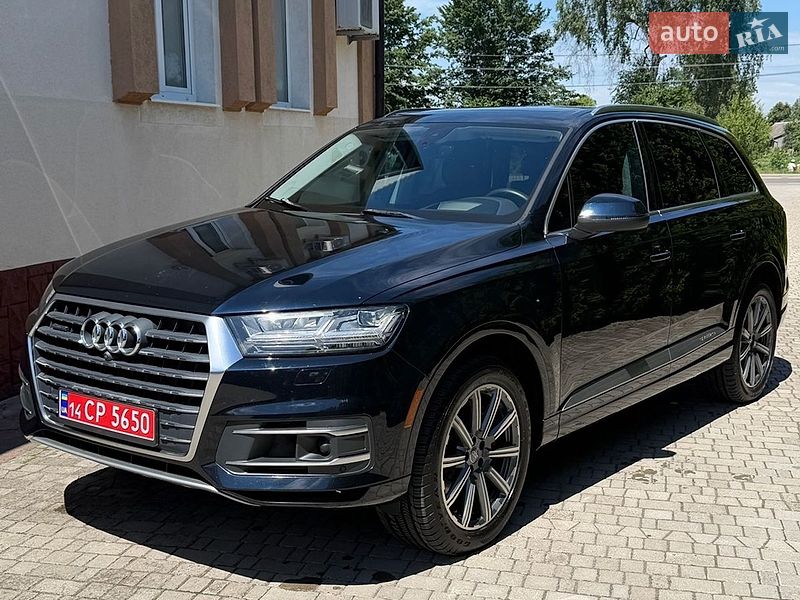 Внедорожник / Кроссовер Audi Q7 2017 в Львове