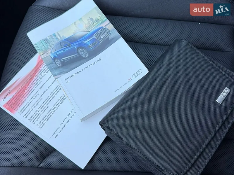 Внедорожник / Кроссовер Audi Q7 2017 в Киеве документ 2 фото Внедорожник / Кроссовер Audi Q7 2017 в Киеве документ